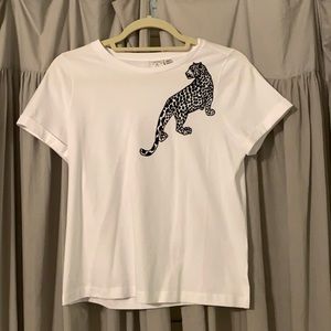 Anthropologie Leopard Shirt
